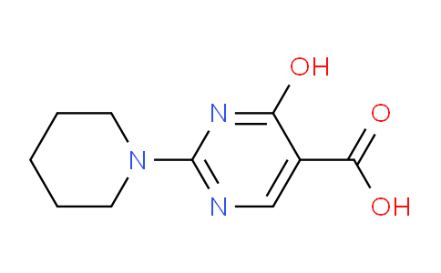 CAS No. 1023815-72-6, 4-Hydroxy-2-(piperidin-1-yl)pyrimidine-5-carboxylic acid