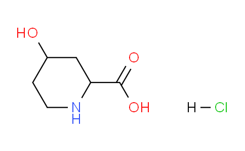 CAS No. 89531-61-3, 4-Hydroxypiperidine-2-carboxylic acid hydrochloride