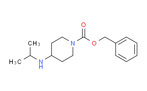 CAS No. 159874-34-7, 4-Isopropylamino-piperidine-1-carboxylic acid benzyl ester