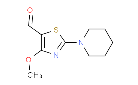 CAS No. 919016-57-2, 4-Methoxy-2-(piperidin-1-yl)thiazole-5-carbaldehyde