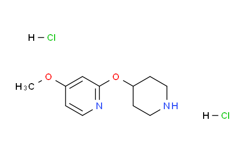 CAS No. 1707580-78-6, 4-Methoxy-2-(piperidin-4-yloxy)pyridine dihydrochloride