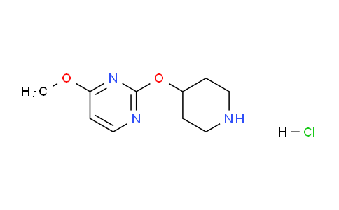CAS No. 1713162-80-1, 4-Methoxy-2-(piperidin-4-yloxy)pyrimidine hydrochloride