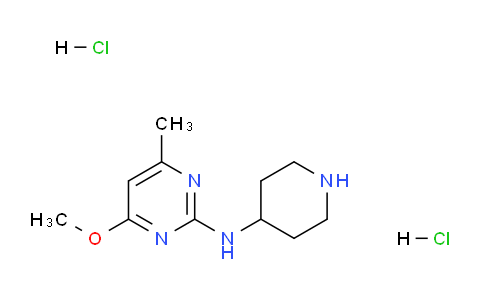 CAS No. 1774898-95-1, 4-Methoxy-6-methyl-N-(piperidin-4-yl)pyrimidin-2-amine dihydrochloride