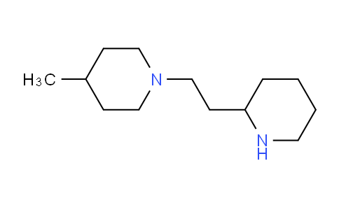 CAS No. 883543-12-2, 4-Methyl-1-(2-(piperidin-2-yl)ethyl)piperidine