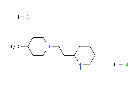 CAS No. 1219980-69-4, 4-Methyl-1-(2-(piperidin-2-yl)ethyl)piperidine dihydrochloride