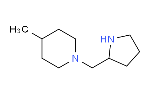 CAS No. 881041-62-9, 4-Methyl-1-(pyrrolidin-2-ylmethyl)piperidine
