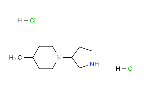 CAS No. 1219957-30-8, 4-Methyl-1-(pyrrolidin-3-yl)piperidine dihydrochloride