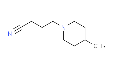 CAS No. 119396-86-0, 4-Methyl-1-piperidinebutanenitrile