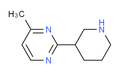 CAS No. 1316226-99-9, 4-Methyl-2-(piperidin-3-yl)pyrimidine