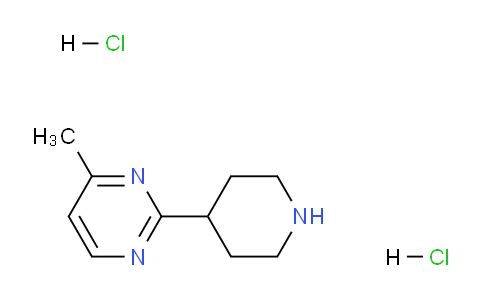 CAS No. 1361115-81-2, 4-Methyl-2-(piperidin-4-yl)pyrimidine dihydrochloride