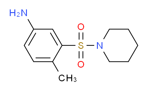 CAS No. 50354-99-9, 4-Methyl-3-(piperidine-1-sulfonyl)-phenylamine