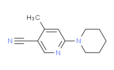 CAS No. 1355174-65-0, 4-Methyl-6-(piperidin-1-yl)nicotinonitrile
