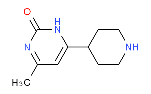 CAS No. 1368709-10-7, 4-Methyl-6-(piperidin-4-yl)pyrimidin-2(1H)-one
