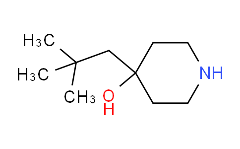 CAS No. 1519280-91-1, 4-Neopentylpiperidin-4-ol