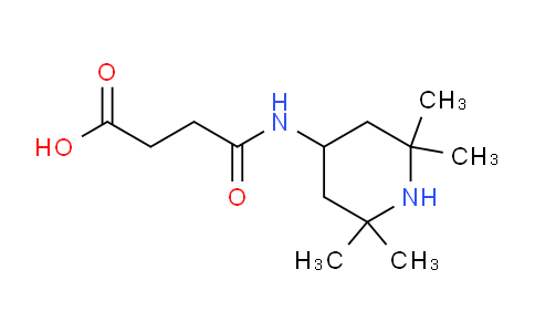 CAS No. 63192-78-9, 4-Oxo-4-((2,2,6,6-tetramethylpiperidin-4-yl)amino)butanoic acid