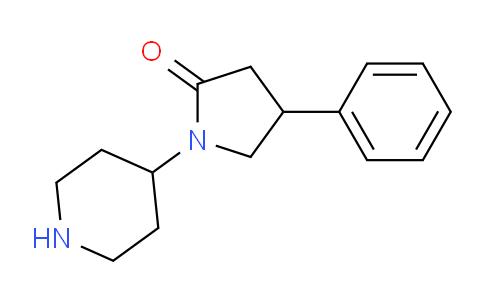 CAS No. 943736-69-4, 4-Phenyl-1-(piperidin-4-yl)pyrrolidin-2-one