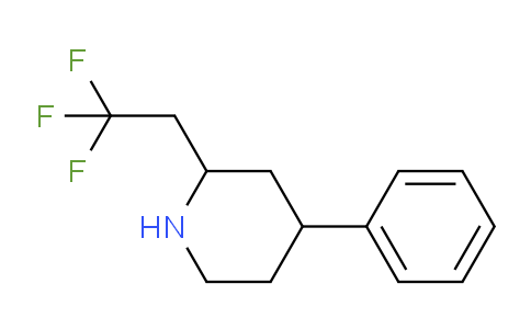CAS No. 1241505-18-9, 4-Phenyl-2-(2,2,2-trifluoroethyl)piperidine