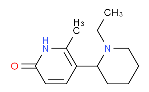 CAS No. 1352498-08-8, 5-(1-Ethylpiperidin-2-yl)-6-methylpyridin-2(1H)-one