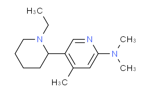 1352499-97-8 | 5-(1-Ethylpiperidin-2-yl)-N,N,4-trimethylpyridin-2-amine