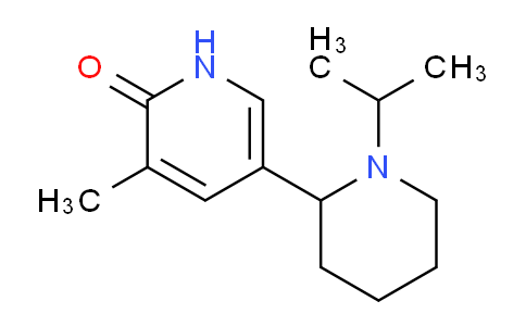 CAS No. 1352496-12-8, 5-(1-Isopropylpiperidin-2-yl)-3-methylpyridin-2(1H)-one