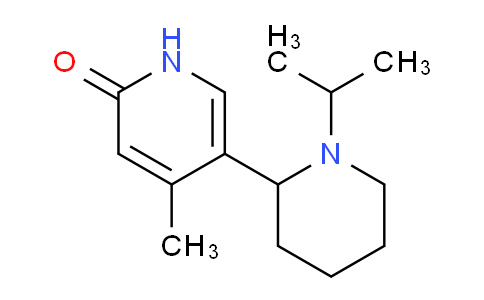 CAS No. 1352496-43-5, 5-(1-Isopropylpiperidin-2-yl)-4-methylpyridin-2(1H)-one