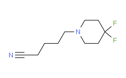 CAS No. 1416352-06-1, 5-(4,4-Difluoro-piperidin-1-yl)-pentanenitrile