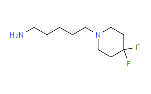 CAS No. 1416351-88-6, 5-(4,4-Difluoro-piperidin-1-yl)-pentylamine