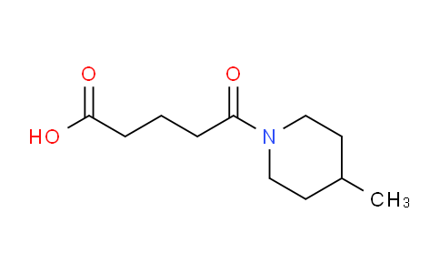 CAS No. 436087-10-4, 5-(4-Methylpiperidin-1-yl)-5-oxopentanoic acid