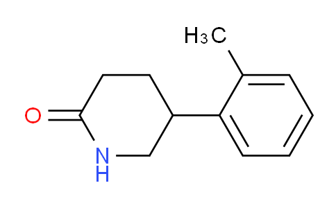 CAS No. 41216-04-0, 5-(o-Tolyl)piperidin-2-one