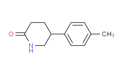 CAS No. 851461-34-2, 5-(p-Tolyl)piperidin-2-one