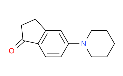 CAS No. 808756-85-6, 5-(Piperidin-1-yl)-2,3-dihydro-1H-inden-1-one