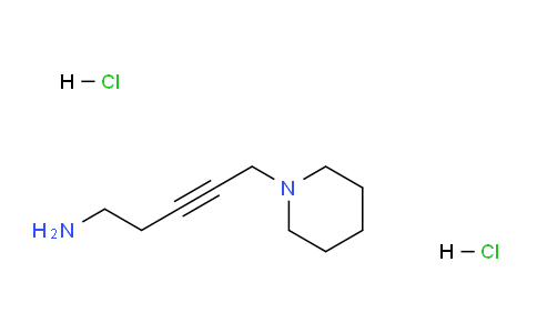 CAS No. 1416440-70-4, 5-(Piperidin-1-yl)pent-3-yn-1-amine dihydrochloride