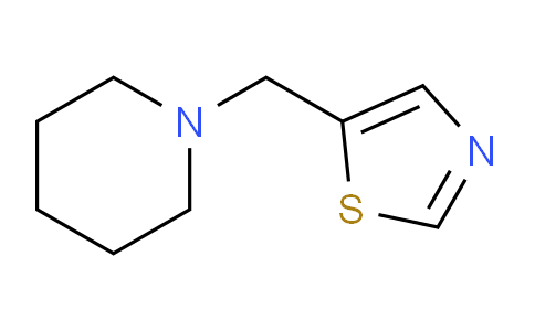 CAS No. 90649-04-0, 5-(Piperidin-1-ylmethyl)thiazole
