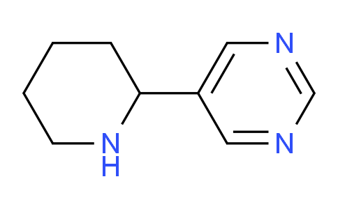 CAS No. 1273648-33-1, 5-(Piperidin-2-yl)pyrimidine