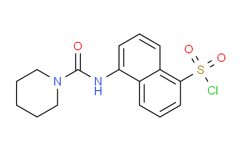 CAS No. 728864-81-1, 5-(Piperidine-1-carboxamido)naphthalene-1-sulfonyl chloride