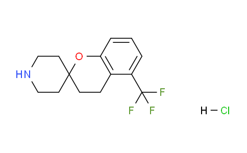 CAS No. 1207163-68-5, 5-(Trifluoromethyl)spiro[chroman-2,4'-piperidine] hydrochloride
