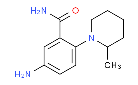 CAS No. 694456-64-9, 5-Amino-2-(2-methylpiperidin-1-yl)benzamide