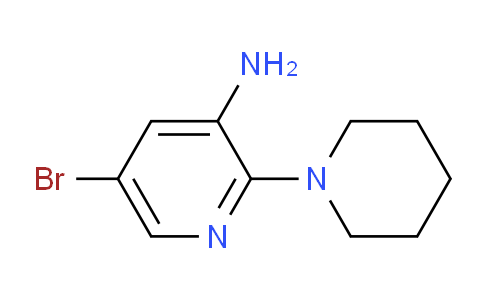 CAS No. 1226271-22-2, 5-Bromo-2-(piperidin-1-yl)pyridin-3-amine