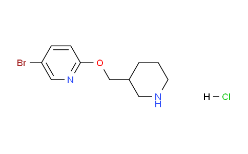 CAS No. 1417794-30-9, 5-Bromo-2-(piperidin-3-ylmethoxy)pyridine hydrochloride