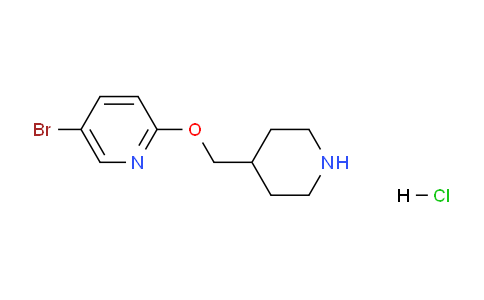 CAS No. 1417793-67-9, 5-Bromo-2-(piperidin-4-ylmethoxy)pyridine hydrochloride