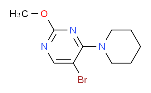 CAS No. 1393442-31-3, 5-Bromo-2-methoxy-4-piperidinopyrimidine