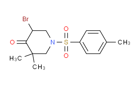 CAS No. 1247885-06-8, 5-Bromo-3,3-dimethyl-1-tosylpiperidin-4-one