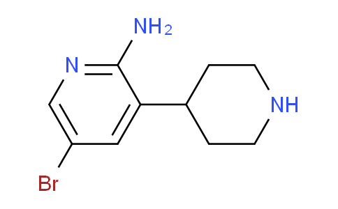 CAS No. 1784954-25-1, 5-Bromo-3-(piperidin-4-yl)pyridin-2-amine