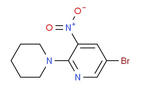CAS No. 1033202-41-3, 5-Bromo-3-nitro-2-(piperidin-1-yl)pyridine