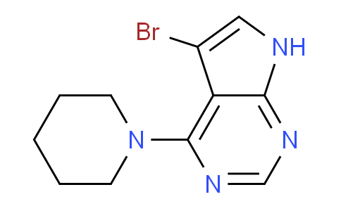 CAS No. 1260838-15-0, 5-Bromo-4-(piperidin-1-yl)-7H-pyrrolo[2,3-d]pyrimidine