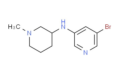 CAS No. 1566775-74-3, 5-Bromo-N-(1-methylpiperidin-3-yl)pyridin-3-amine