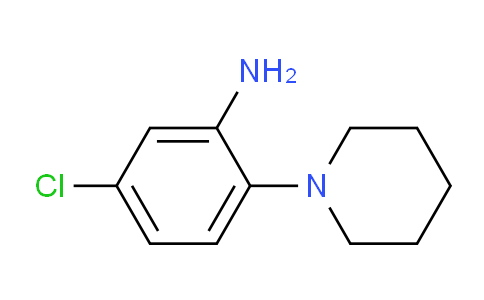 CAS No. 412308-45-3, 5-Chloro-2-(piperidin-1-yl)aniline