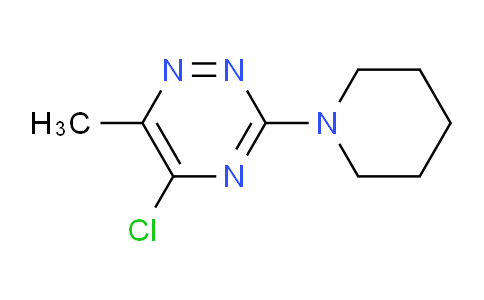 CAS No. 1023814-54-1, 5-Chloro-6-methyl-3-(piperidin-1-yl)-1,2,4-triazine