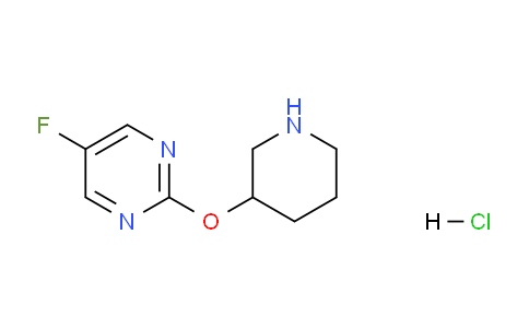 CAS No. 1420824-89-0, 5-Fluoro-2-(piperidin-3-yloxy)pyrimidine hydrochloride
