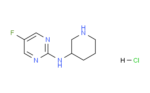 CAS No. 1261230-29-8, 5-Fluoro-N-(piperidin-3-yl)pyrimidin-2-amine hydrochloride